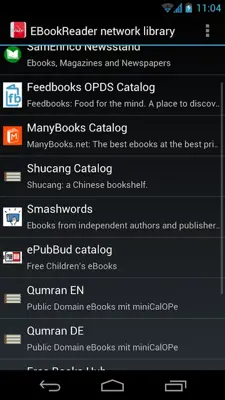 EBookReader android App screenshot 9