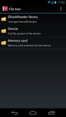 EBookReader android App screenshot 8